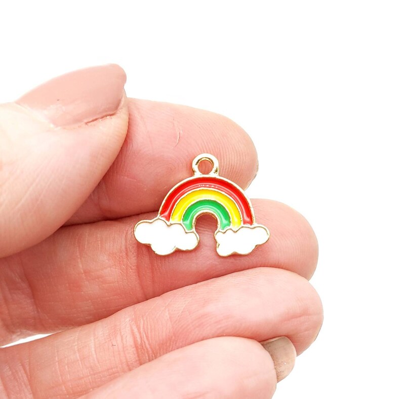 Cute rainbow charms