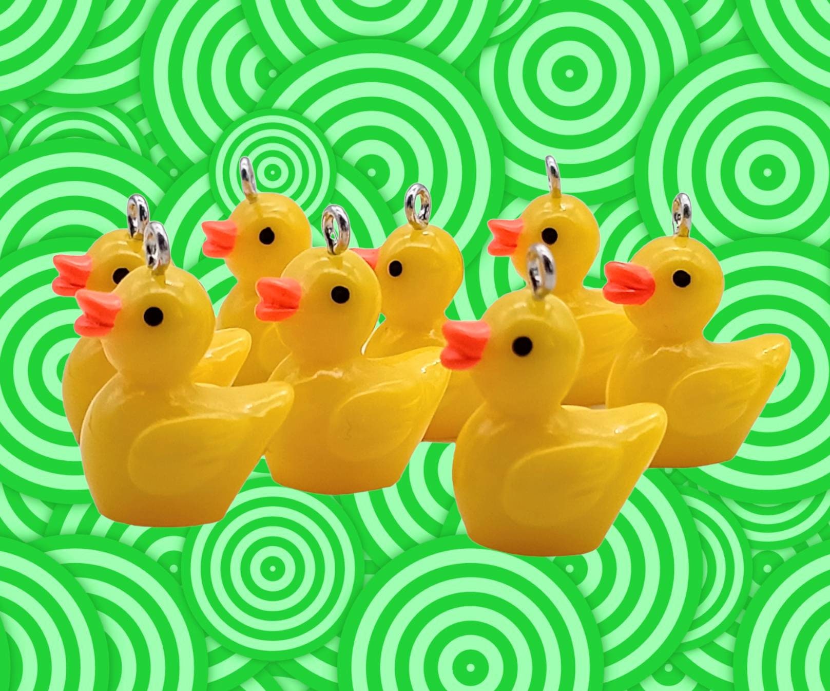 15 Mini Duck Cabochons, Duck Cabochon Set, Duck Flatbacks, Mini Yellow  Ducks, Cabochon Ducks, Flatback Duckie, Flatback Duck, Mini Ducks 