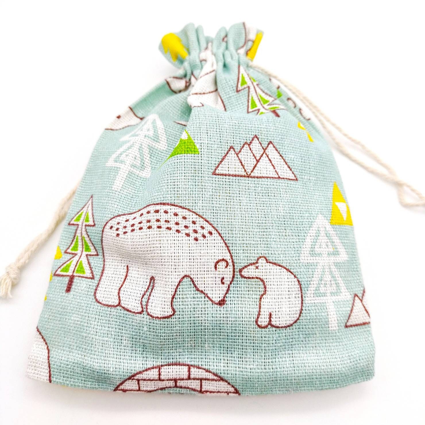 ecofriendly polar bear gift bags Etsy
