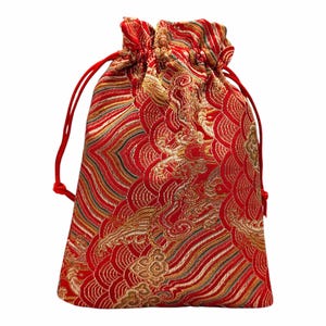 Luxury brocade gift bags 18cm x 13cm, available in 10 gorgeous colours!