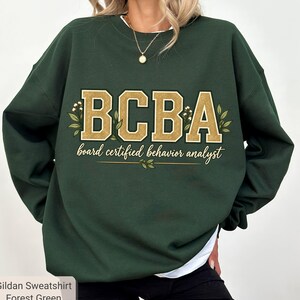 BCBA-tröja, långärmad, tröja och hoodie, gåva