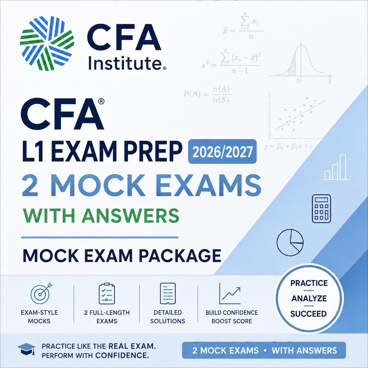 Cfa Level 1 Exam - Etsy