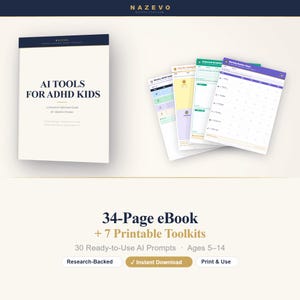 AI Tools for ADHD Kids | Parent Toolkit with Printables