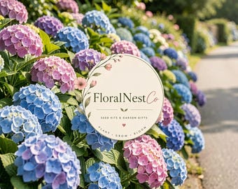 Hortensiazaden gemengd 25st – Blauwroze paarse vaste plant bloemzaden voor opplant, tuinbloemen