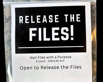 Release the Files! – Novelty Nail File Set