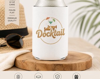 Beach Can Coozie