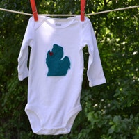 Minnesota Onesie® Baby Shower Gift - Minnesota Baby Girl - State Baby ...