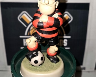 Robert Harrop Dennis the Menace Footballer Figurine BDS02, Vintage 1997 Beano & Dandy Collection, Boxed Comic Memorabilia