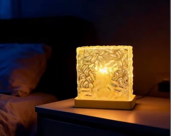16 Color Night Light Projector, Touch LED Lamp with Remote, USB Powered Dimmable Kids Night Light, Bedroom Decor, Playroom Gift, Party Light