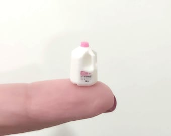 1:24 Scale Miniature Dollhouse Milk Gallon Jug