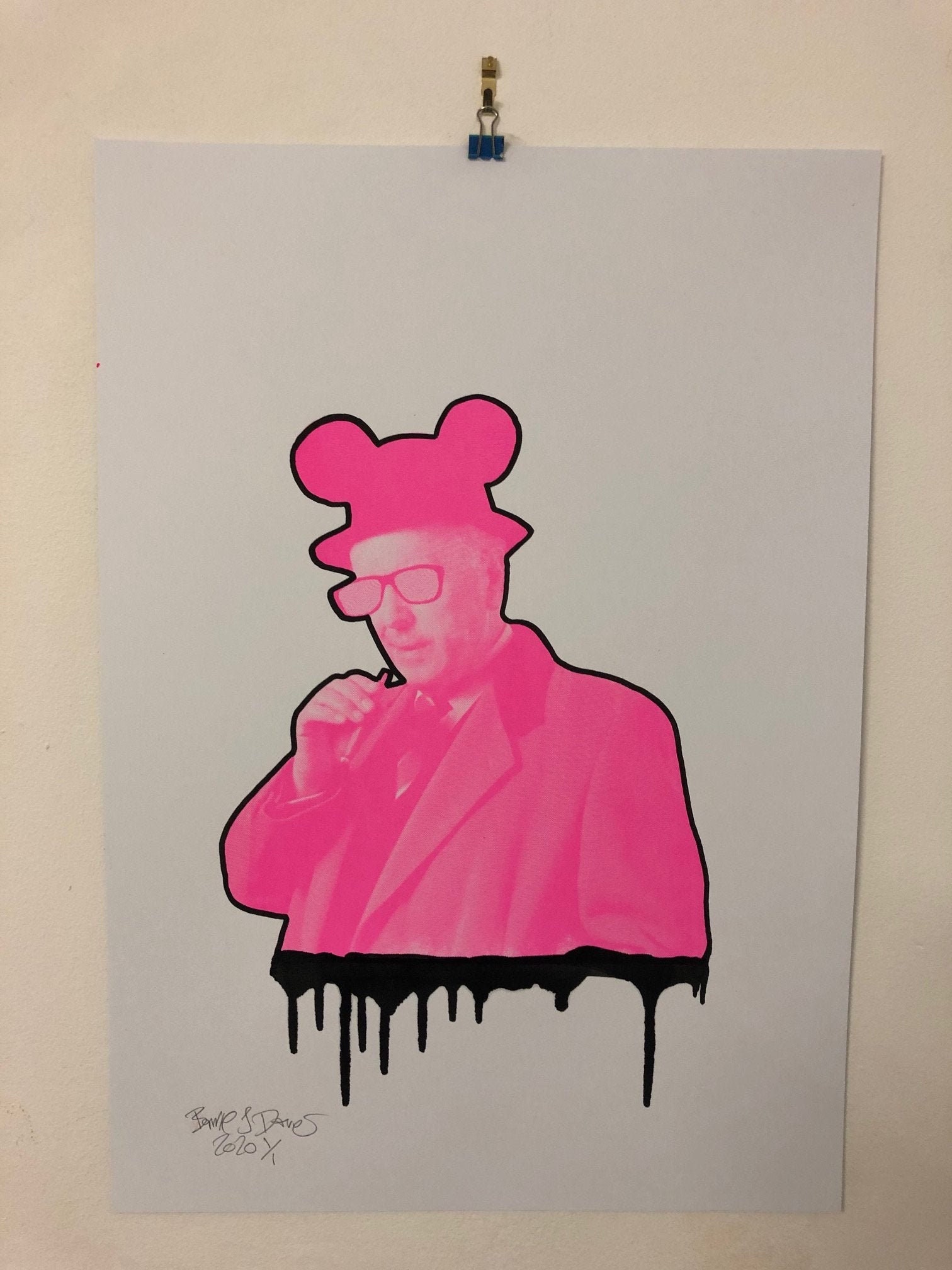 Mind the Business Dripper Graffiti Art Urban Art Pop art Etsy