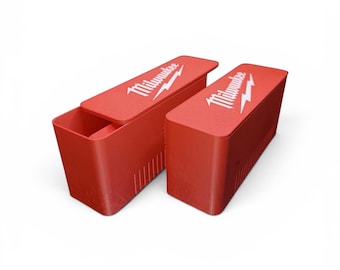 Organizador de estuche delgado Milwaukee con tapa, juego de 2. The Packout personalizado impreso en 3D.