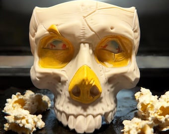 Frankenstein 2025 Netflix Inspired Popcorn Bucket Guillermo Del Toro 3D Printed