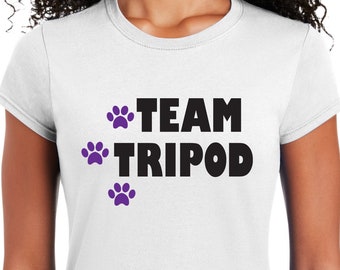 Women's Team Tripod, Dog or Cat T-Shirt