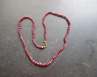 necklace, ruby, red,, knotted, jewelry, gold, jewelry, women