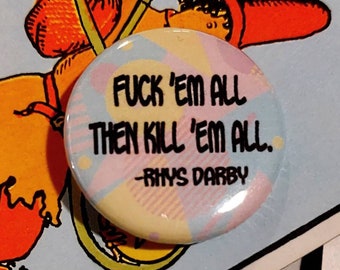 Rhys Darby Quote Button