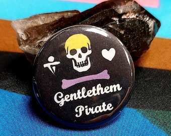 Gentlethem Pirate Button