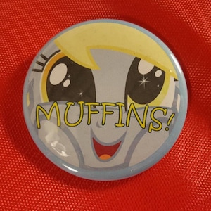 Derpy Pony Button
