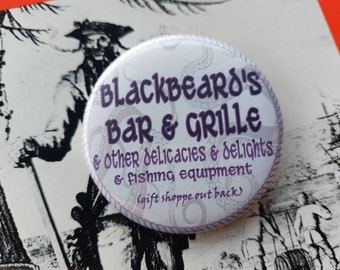 Botão Bar e Grelha do Barba Negra