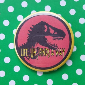 Jurassic Park Button