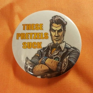Handsome Jack Borderlands Button
