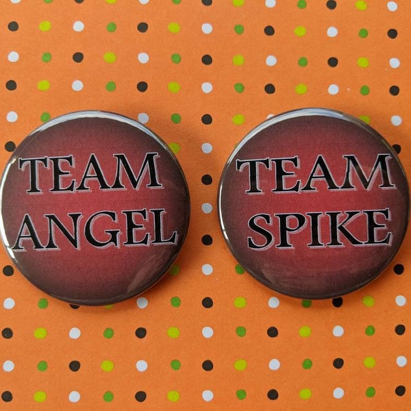 Team Angel or Team Spike Button