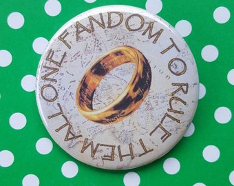 One Fandom to Rule Them All Button