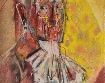 Smeltend portret van een dier