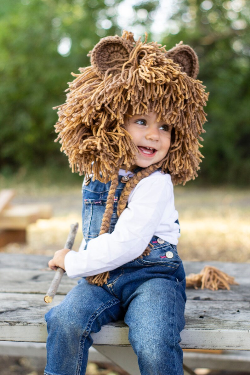 Boy Hats Lion Wig Gift Ideas for Boys Lion Costume Halloween Etsy
