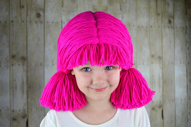 Custom Colors Strawberry Shortcake Pigtail Wig Baby Girl Etsy