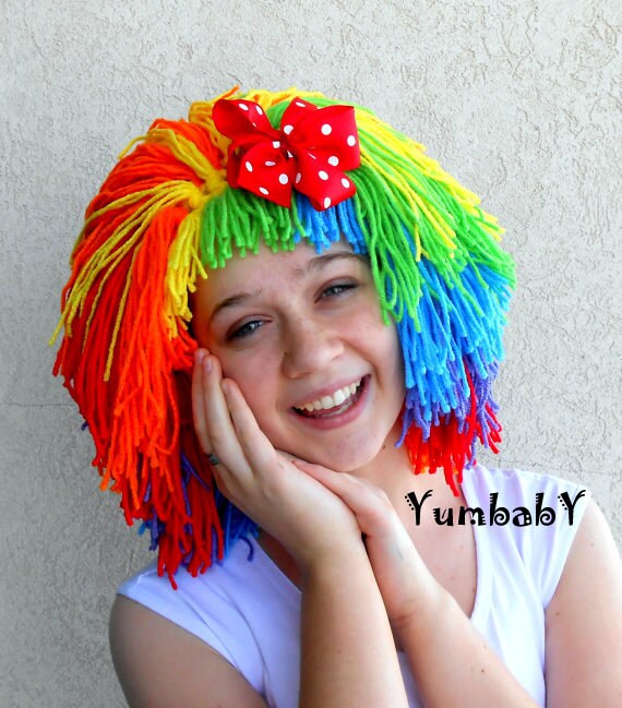 Peluca de payaso profesional Clearance