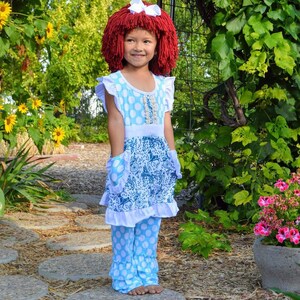 Raggedy Ann Wig Yarn Hat Available in all sizes image 3