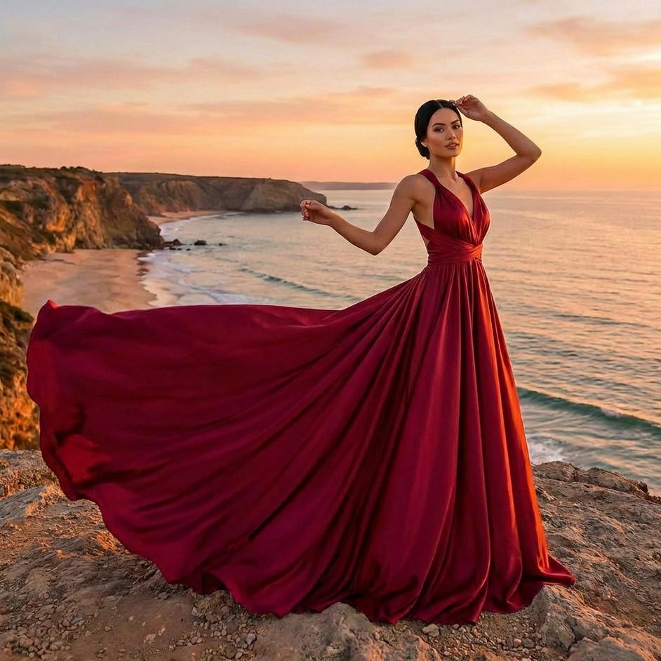 beach infinity dress Coming soon: SandSea Olive Green Infinity Beach Dress Your endless summer look is almost here. Stay tuned & get ready to slay! #InfinityDress #BeachStyle #SummerReady #Eversilk #SandSeaStyle