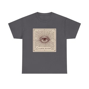 Camiseta Neo-Pop, Regalo de ropa urbana, Arte de cara feliz distorsionada, Regalo de cumpleaños para él, Casi adulto Co imagen 8