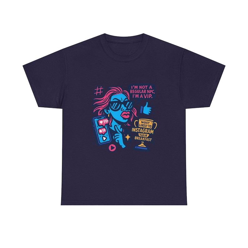 T-shirt humoristique de télé-réalité - Parodies de célébrités et blagues d'influenceurs - T-shirt de la culture pop image 2
