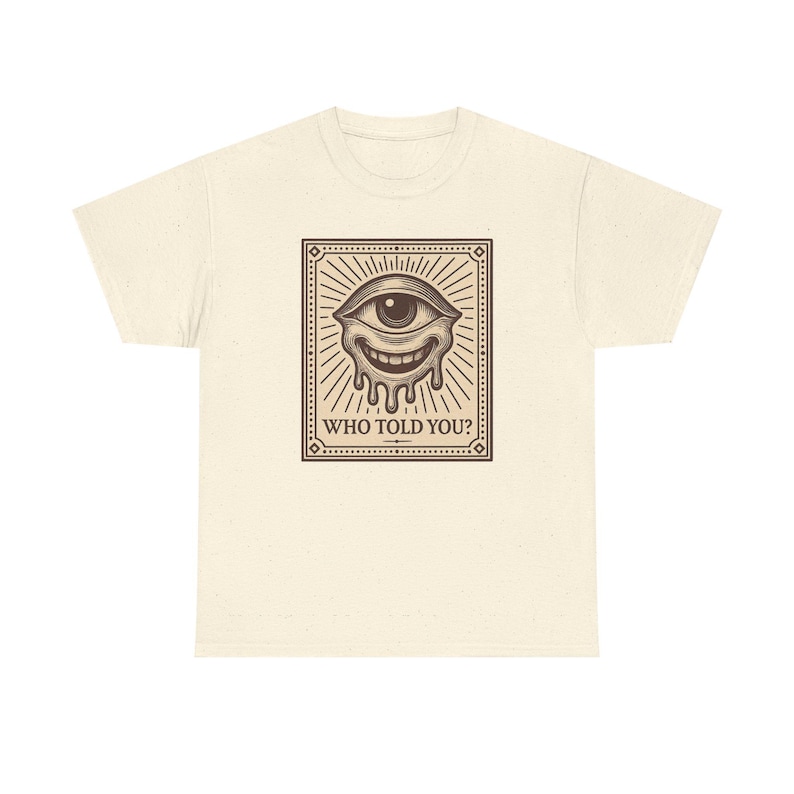 Neo Pop Maskottchen T-Shirt, Verzerrtes Grinsen Shirt, Vintage Cartoon Vibe, surreales Kunst Kleid Bild 7
