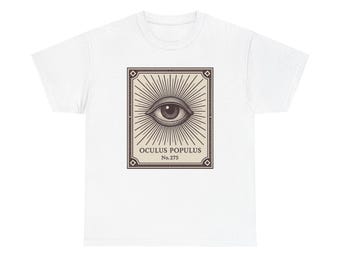 Neo-Pop Eye T-Shirt, Verzogenes Tarot Streetwear, Urban Art Bekleidung