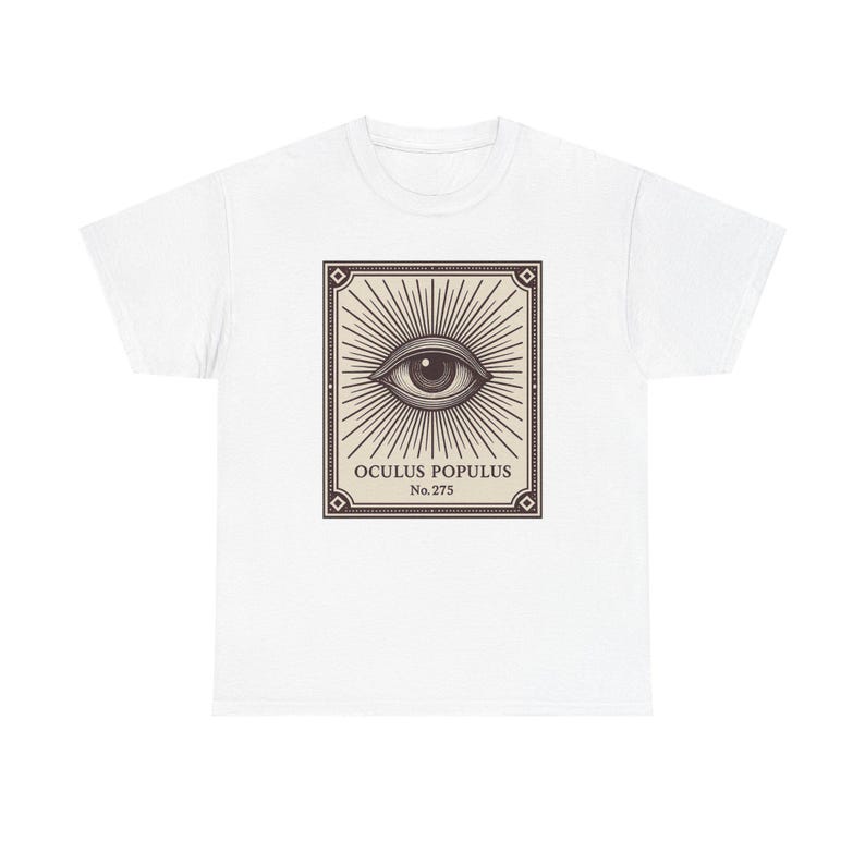 Neo-Pop Eye T-Shirt, Verzogenes Tarot Streetwear, Urban Art Bekleidung Bild 1