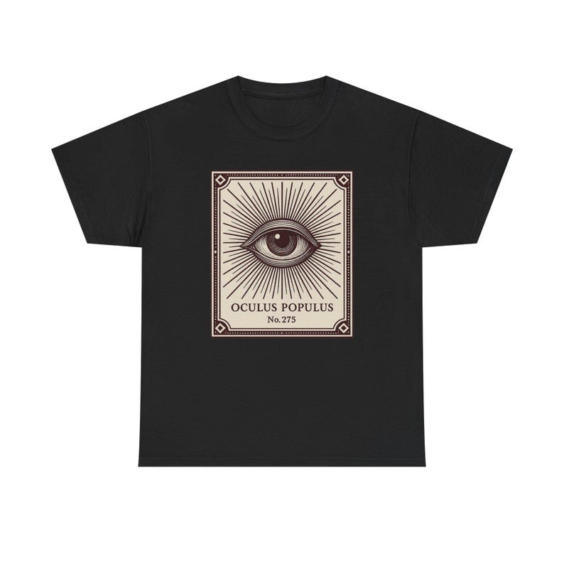 Neo-Pop Eye T-Shirt, Verzogenes Tarot Streetwear, Urban Art Bekleidung Bild 4