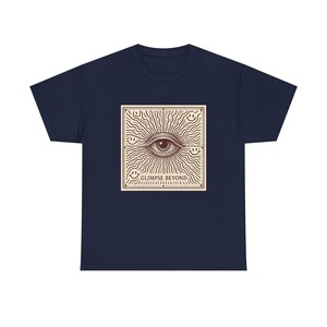 Camiseta Neo-Pop, Regalo de ropa urbana, Arte de cara feliz distorsionada, Regalo de cumpleaños para él, Casi adulto Co imagen 9