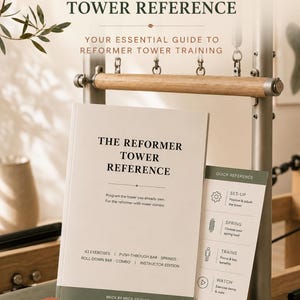 Reformer Tower Programming Reference, Pilates Cadillac Combo Exercise Guide for Instructors, Push-Through Bar & Springs PDF