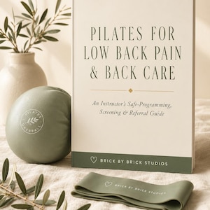 Pilates for Low Back Pain & Back Care, Instructor Guide, Safe Programming and Referral, Chronic Back Pain Class Modifications PDF