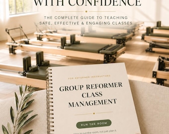 Group Reformer Class Management Guide, Instructor Pacing PDF