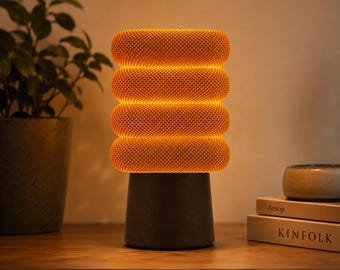Bubble tafellamp — Sculpturale handgemaakte verlichting — Modern minimalistisch interieur — Designer nachtkastjelamp