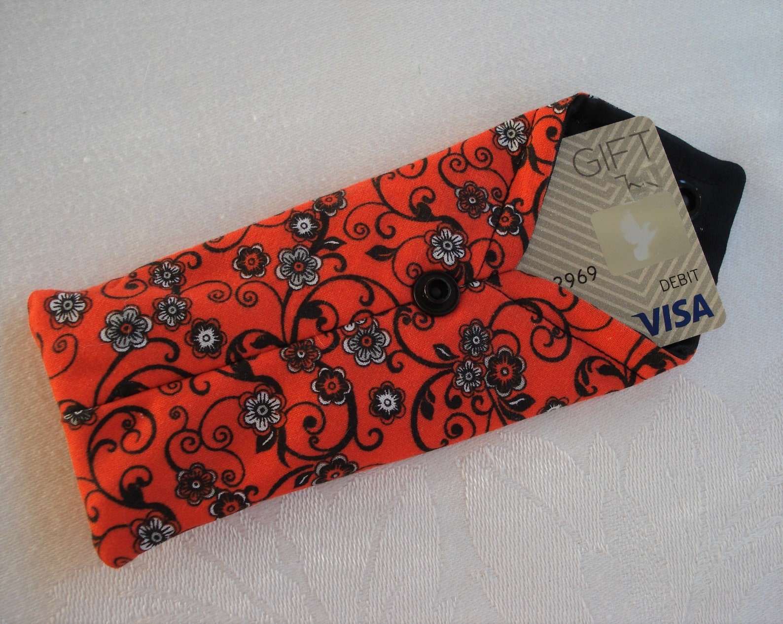 Fabric Credit Card Case Business Card Case Gift Card Wallet Etsy