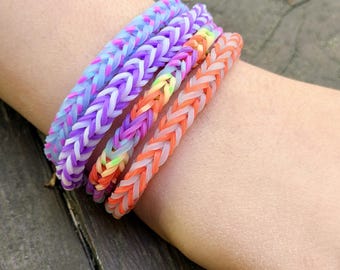 Kid's Bracelet | Rubber Band Bracelet | Fishtail Bracelet