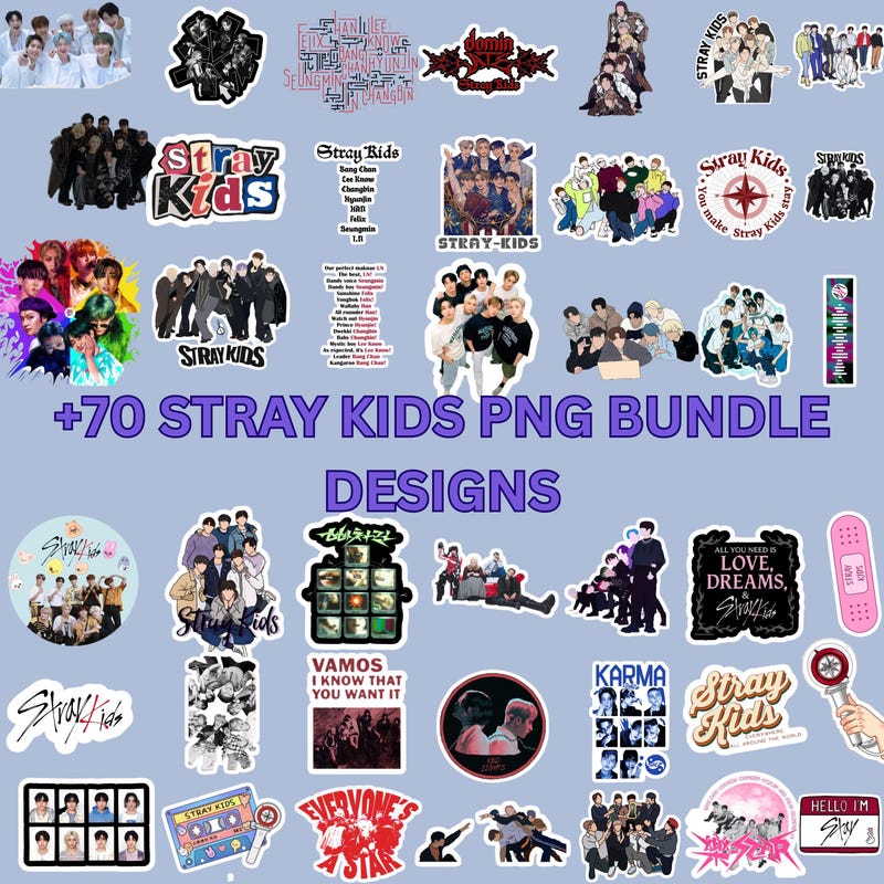 Stray kids stickers printable - Etsy México