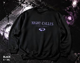 Sudadera Signal Lost, cuello redondo estilo gótico oscuro, streetwear cyber grunge, sudadera unisex extragrande