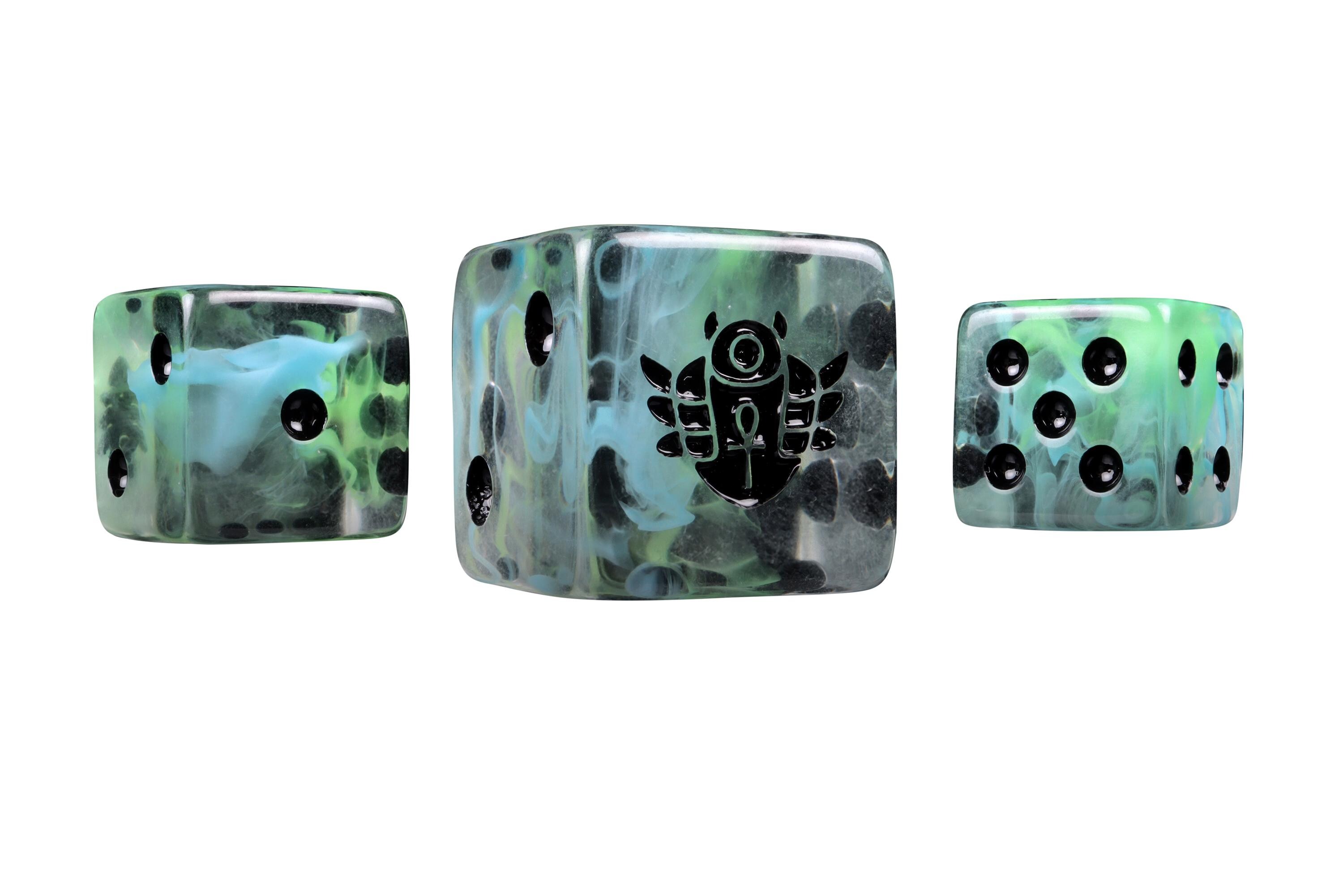 Day of the Dead Dice - Scarab | Tabletop Wargaming Premium Dice