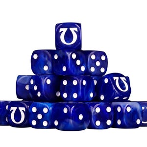 Ultramarine Dice - Etsy